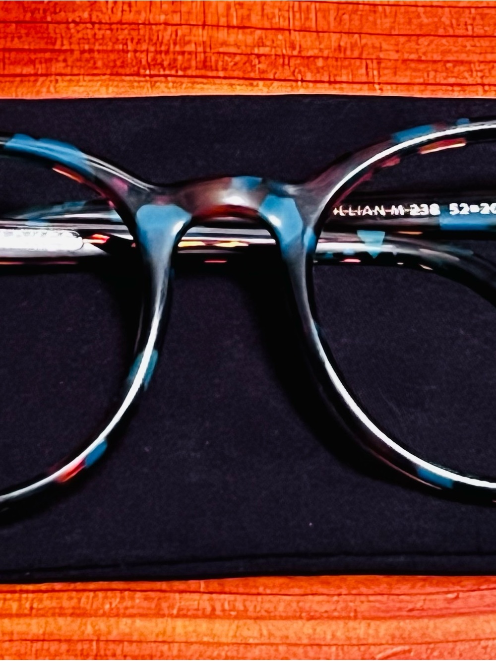 Warby Parker Gillian M Confetti Tortoise/Gold Eyeglasses Frame 52-20-140